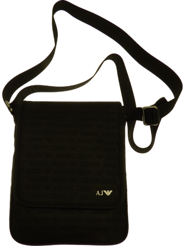 Armani SS15 Shoulder Bag 'suitable for tablet' in Black(U)