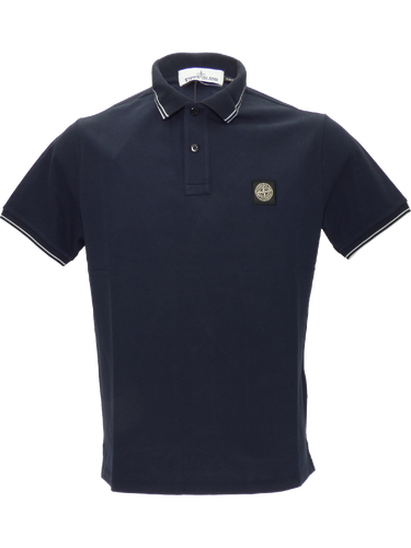 Stone Island SS15 Polo in Navy(S)