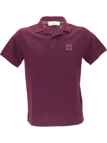 Stone Island SS15 Polo in Purple(3XL)