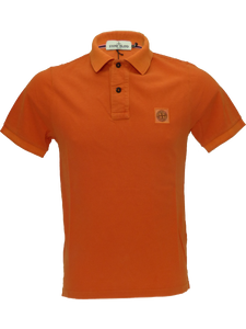 Stone Island SS15 Polo in Orange(S)