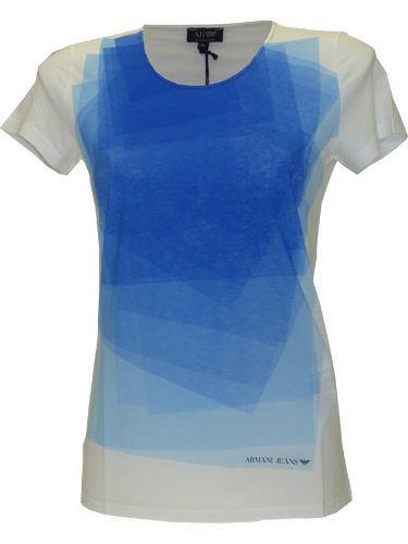 Armani SS15 Ladies T-Shirt in Royal Blue(38)