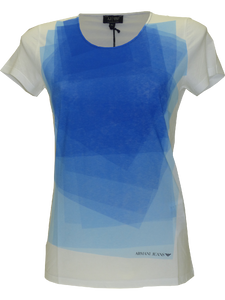 Armani SS15 Ladies T-Shirt in Royal Blue(38)