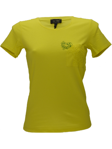 Armani SS15 T-Shirt in Yellow(38)