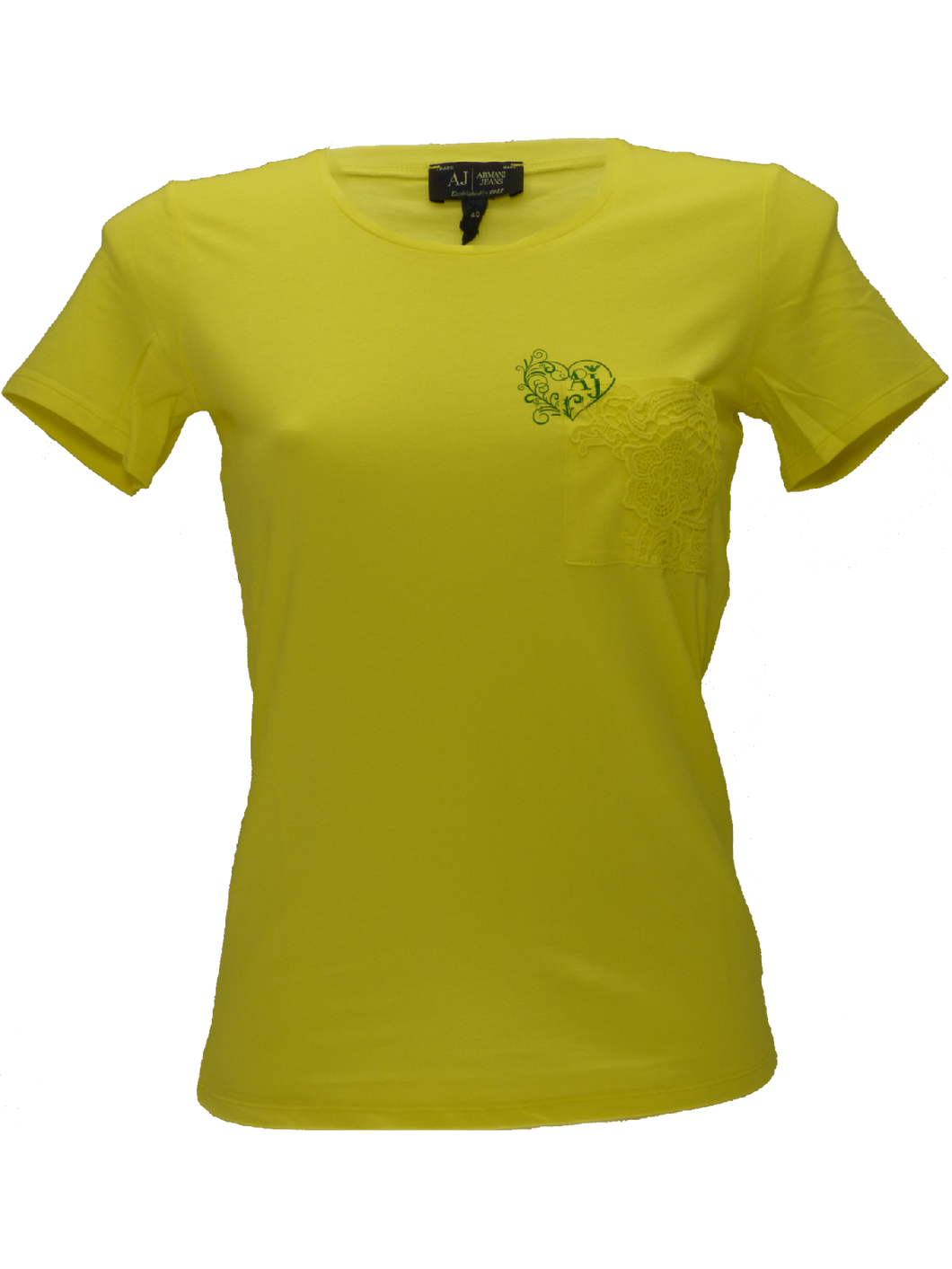 Armani SS15 T-Shirt in Yellow