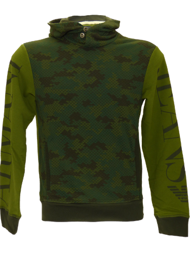 Armani SS15 camouflage hoodie (S)