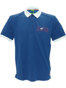 Hugo Boss World Cup Polo in Navy Blue - France