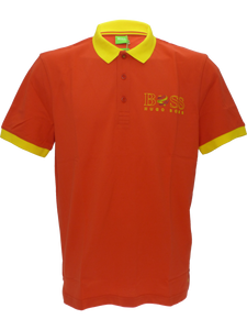 Hugo Boss World Cup Polo in Red - Spain(L)