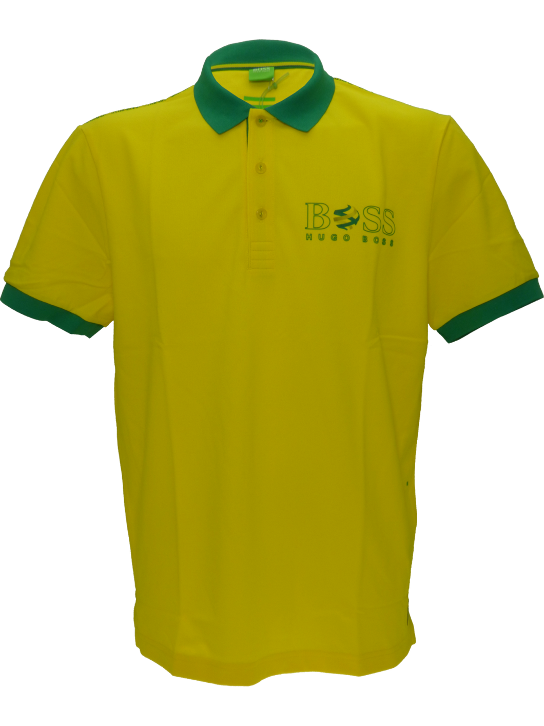 Hugo Boss World Cup Polo in Yellow - Brazil